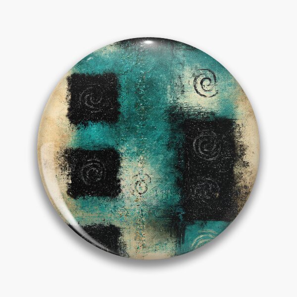 Item preview, Mystic Spiral Symbols on Distressed Teal Wall designed and sold by Piotrek0001.