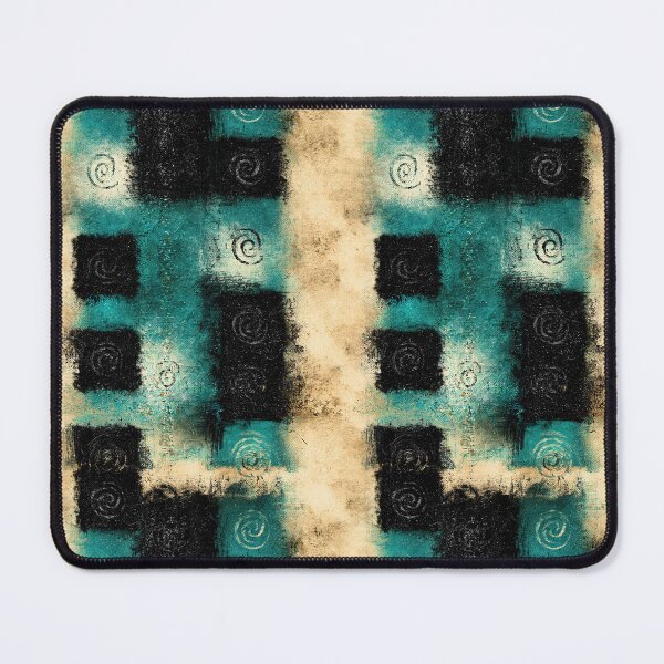 Item preview, Mystic Spiral Symbols on Distressed Teal Wall designed and sold by Piotrek0001.