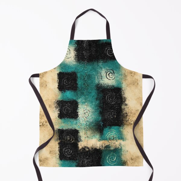 Item preview, Mystic Spiral Symbols on Distressed Teal Wall designed and sold by Piotrek0001.