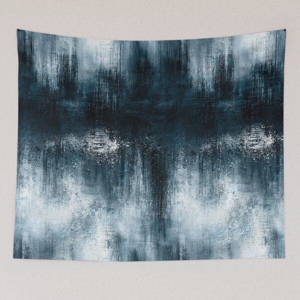 Item preview, Denim Blue and Charcoal Brushstroke Texture designed and sold by Piotrek0001.