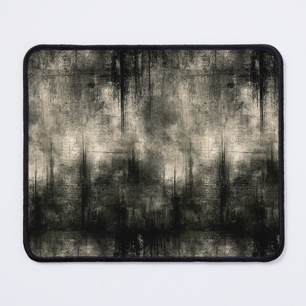 Item preview, Vertical Charcoal Ash Stains on Raw Canvas designed and sold by Piotrek0001.