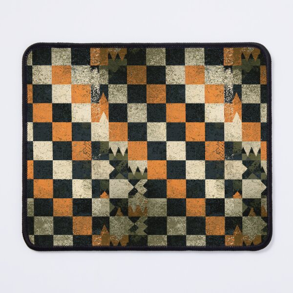 Item preview, Distressed Checkerboard Tile Grunge Pattern designed and sold by Piotrek0001.
