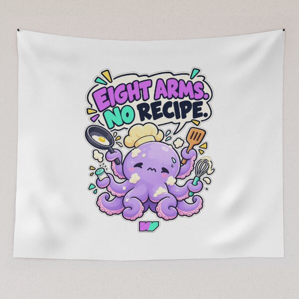 Item preview, Eight Arms And Still No Recipe designed and sold by eWproject.