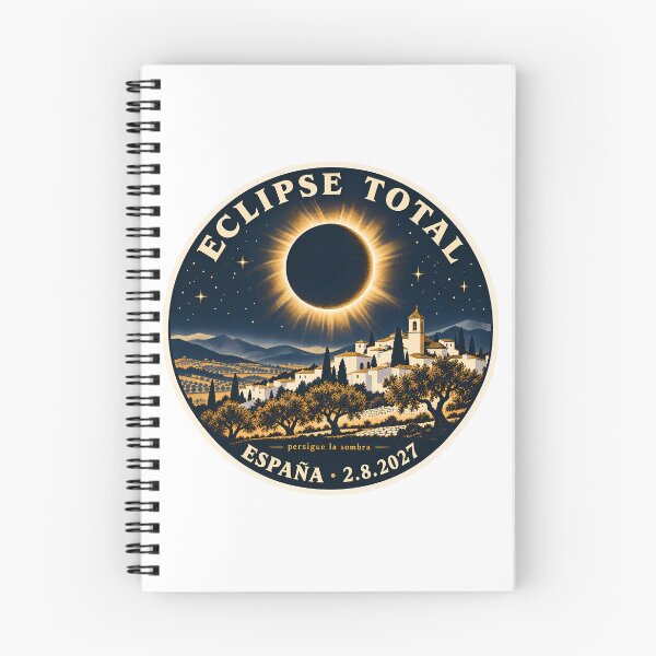 Item preview, Eclipse Total 2027 España Spain Solar Eclipse designed and sold by Mordenrox.