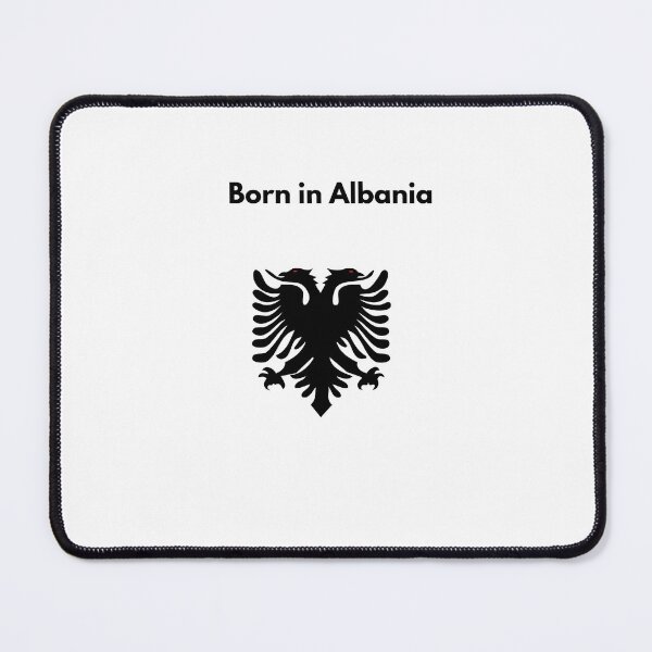Item preview, Born in Albania | Albanian Pride | Albanian Heritage Gift designed and sold by gluxdesing.