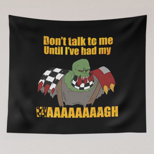 Item preview, My Morning Waaaaagh designed and sold by AnriAlbright.