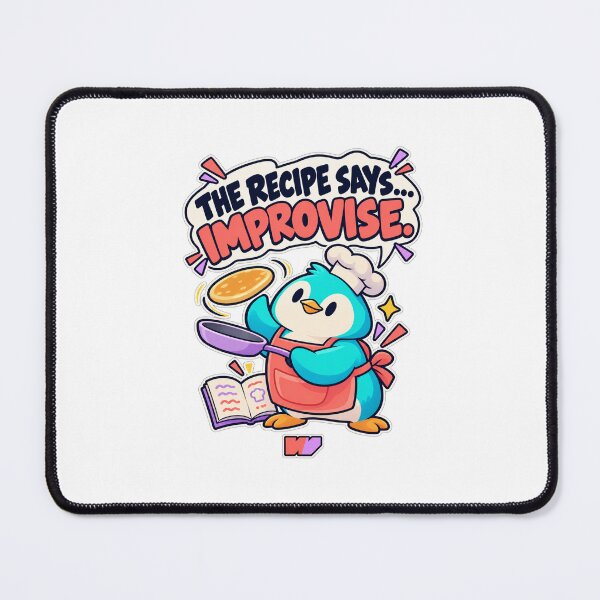 Item preview, The Recipe Says Improvise designed and sold by eWproject.