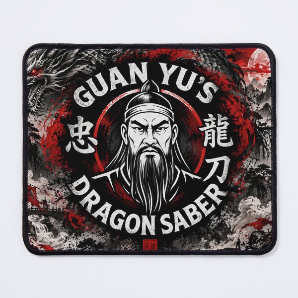 Item preview, Guan Yu Dragon Saber Chinese Warrior Martial Arts Art designed and sold by Fei Long Design Hub.