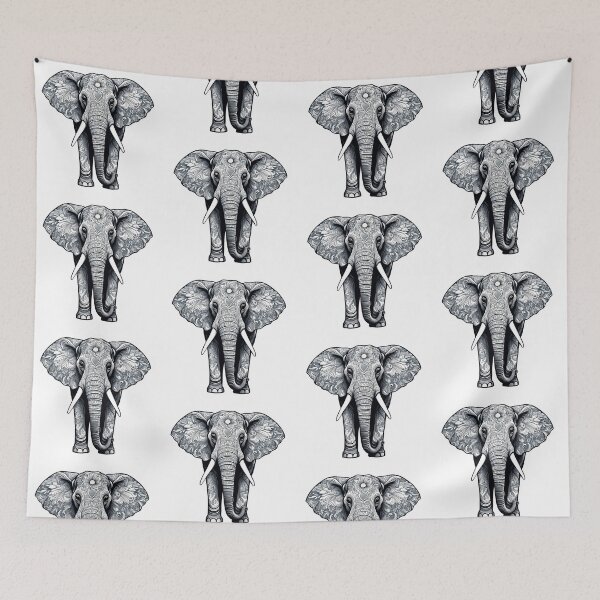 Item preview, Majestic elephant designed and sold by PrintLabStudio.