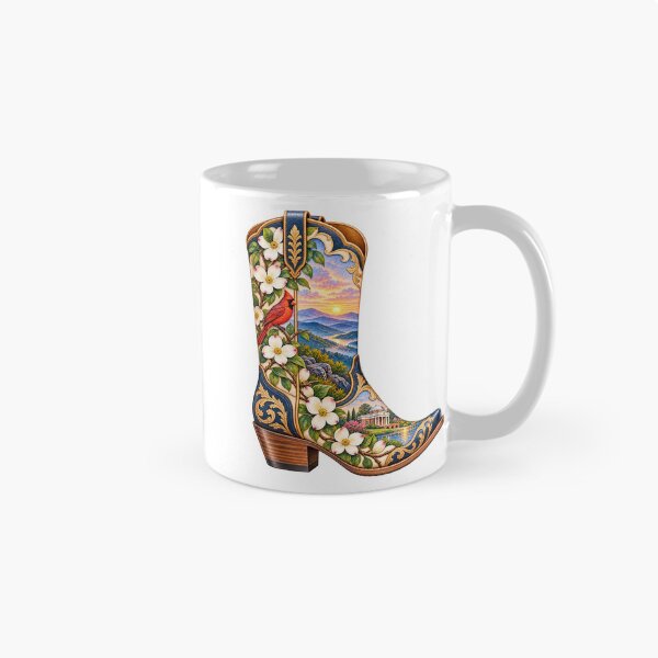 Item preview, Virginia Cowboy Boot designed and sold by Whimspired By Paxx.