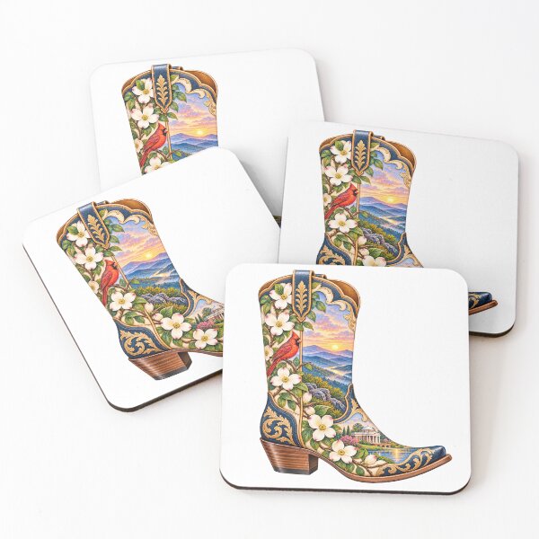 Item preview, Virginia Cowboy Boot designed and sold by Whimspired By Paxx.
