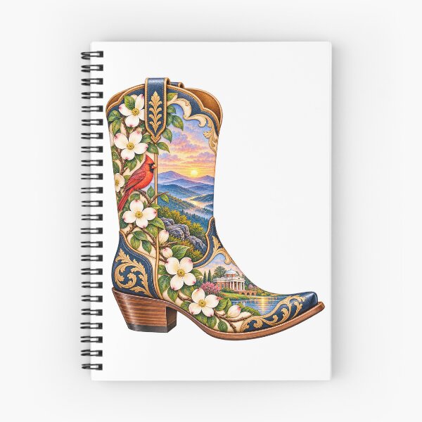 Item preview, Virginia Cowboy Boot designed and sold by Whimspired By Paxx.
