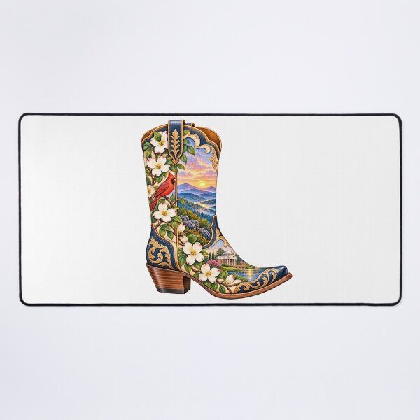 Item preview, Virginia Cowboy Boot designed and sold by Whimspired By Paxx.