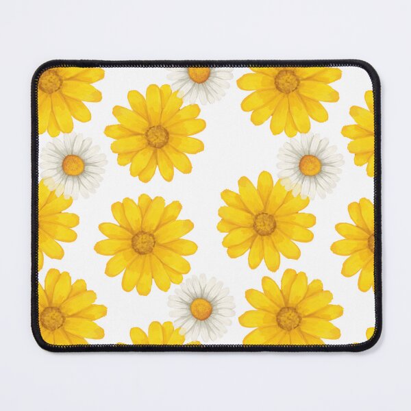 Item preview, White and Yellow Daisies designed and sold by Fridayscorner.