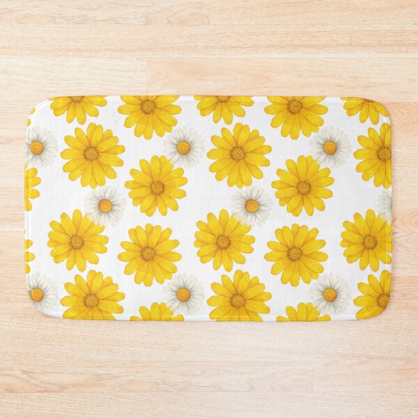 Item preview, White and Yellow Daisies designed and sold by Fridayscorner.