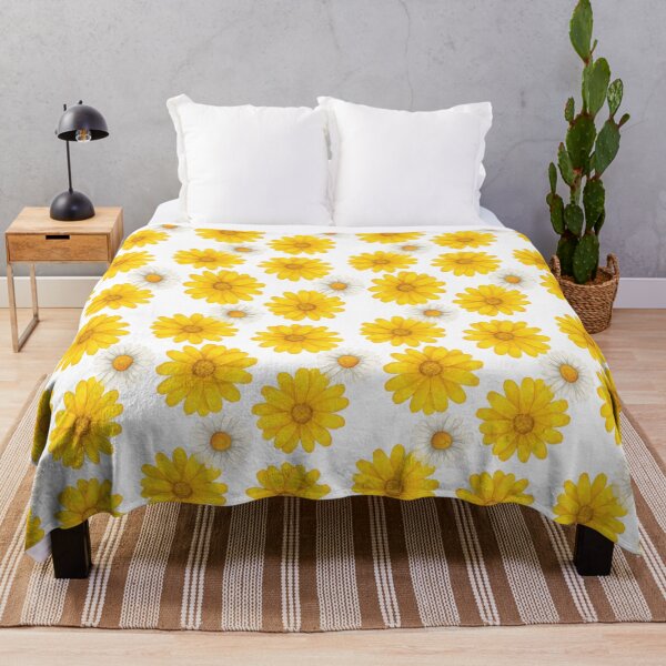 Item preview, White and Yellow Daisies designed and sold by Fridayscorner.