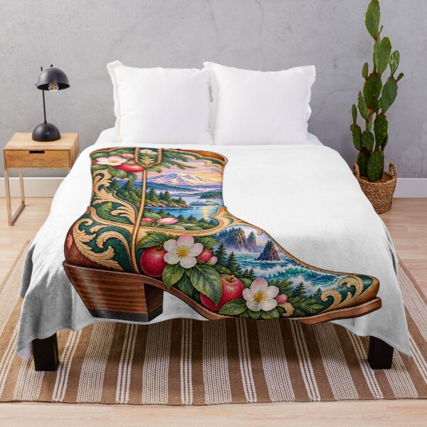Item preview, Washington Cowboy Boot designed and sold by Whimspired By Paxx.