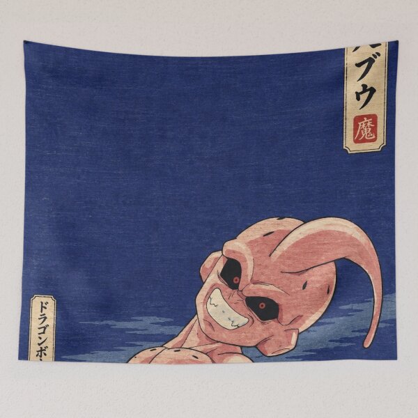 Item preview, Kid Buu Majin Buu Ukiyo-e Dragon Ball (HIGH-QUALITY) designed and sold by ShawnMorrisDesigns.