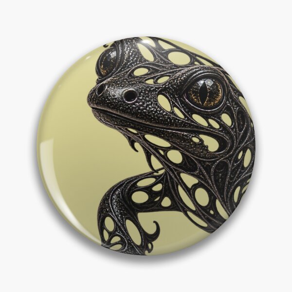 Item preview, Gothic Fire Salamander – Dark Ornamental Creature designed and sold by RafenStein.