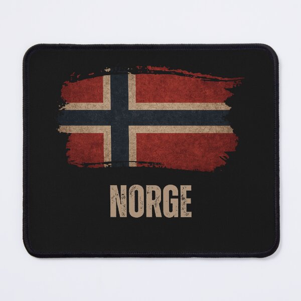 Item preview, Vintage flag of Norway designed and sold by Dressyourflag.