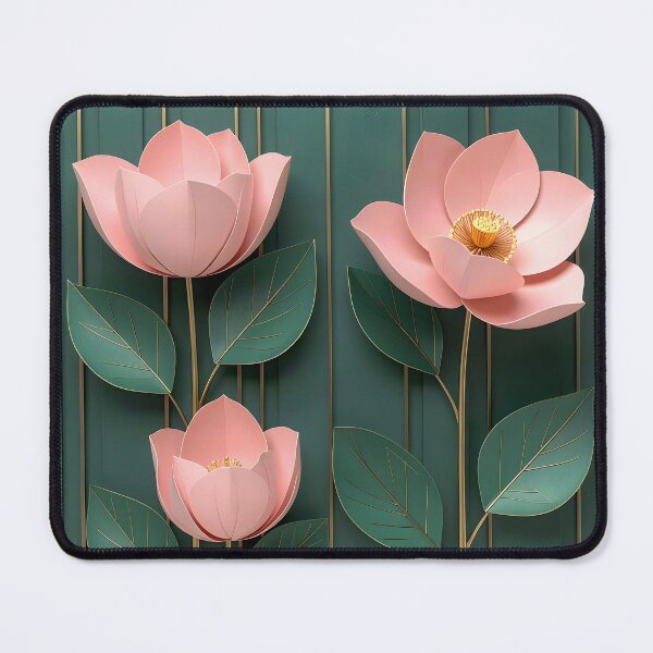 Item preview, Art Deco Emerald and Blush Botanical, Part 2 designed and sold by Vicky Brago-Mitchell®.