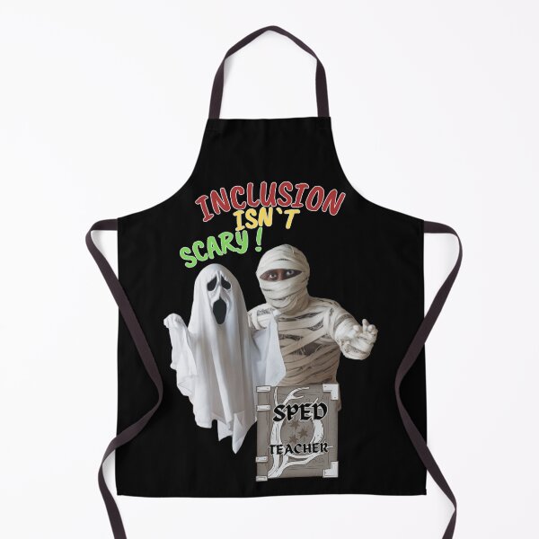 Item preview, Inclusion Isn't Scary SPED Teacher Halloween Gift Ghost Mummy designed and sold by SkymarArt.