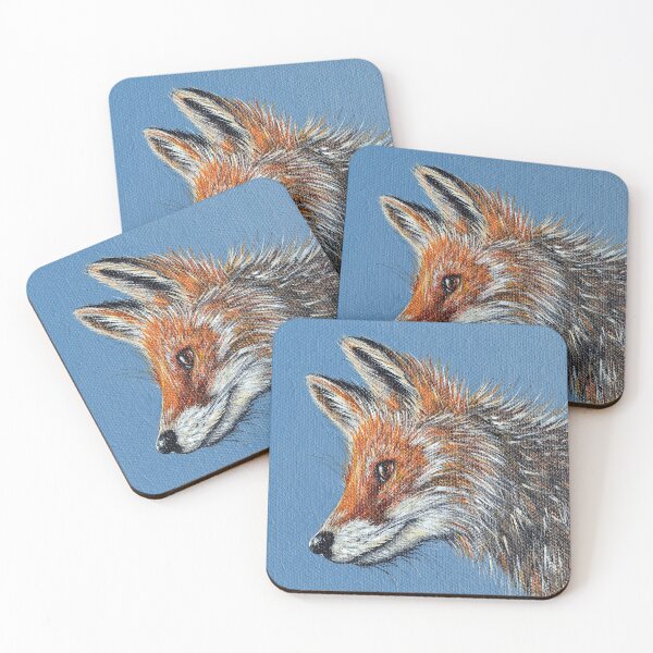 Item preview, Fox Painting designed and sold by Art by Kirsten Sneath.