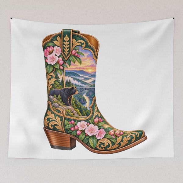 Item preview, West Virginia Cowboy Boot designed and sold by Whimspired By Paxx.