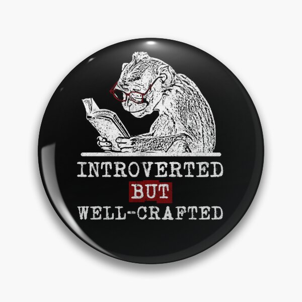 Item preview, Introverted But Well-Crafted - Reading designed and sold by WR Design.