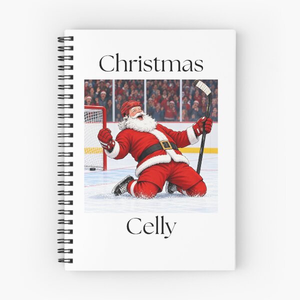 Item preview, Hockey Celly (Christmas Style) designed and sold by LilasPlace.