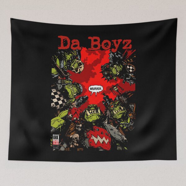 Item preview, Da Boyz – Ork Waaagh! designed and sold by AnriAlbright.