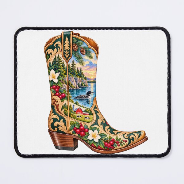 Item preview, Wisconsin Cowboy Boot designed and sold by Whimspired By Paxx.