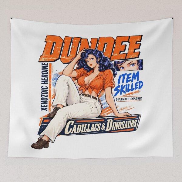 Item preview, Hannah Dundee – Cadillacs and Dinosaurs Arcade Art designed and sold by Philip-p22.