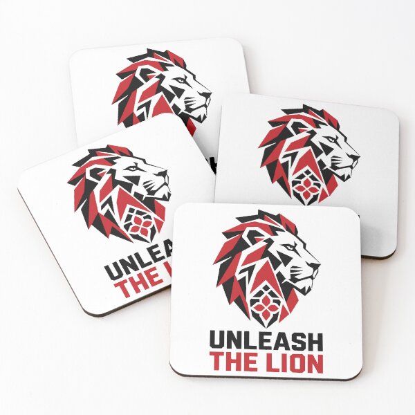 Item preview, Unleash The Lion Geometric Gym Motivational  designed and sold by MDGamer777.