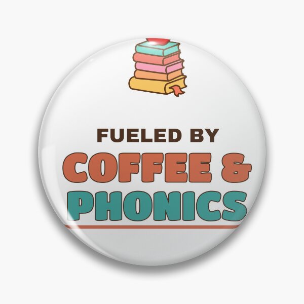 Item preview, Fueled by Coffee and Phonics Homeschool Teacher Shirt designed and sold by TheVillageClassroom.