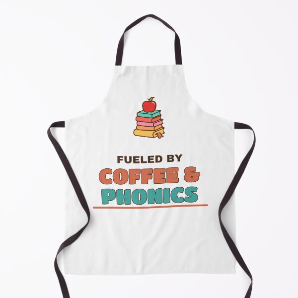 Item preview, Fueled by Coffee and Phonics Homeschool Teacher Shirt designed and sold by Undersung37.
