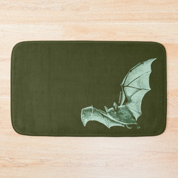 Item preview, Dark Green Moss Bat designed and sold by ghostieking.