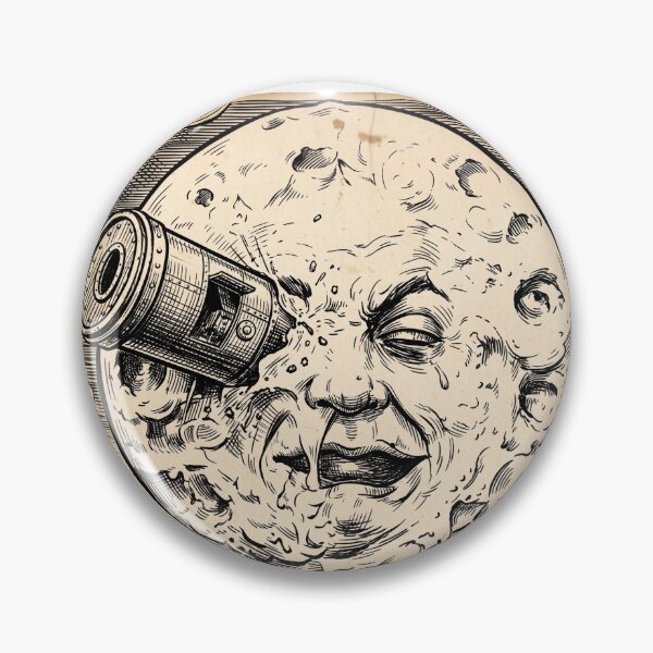 Item preview, A Trip to the Moon Vintage Art designed and sold by DanniJordan.