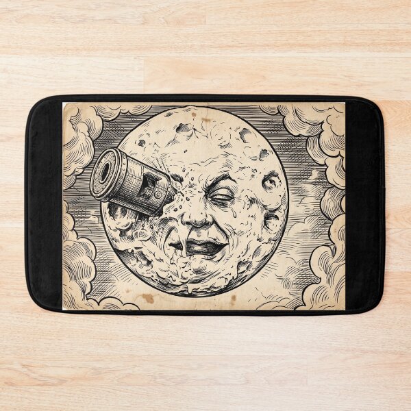 Item preview, A Trip to the Moon Vintage Art designed and sold by DanniJordan.
