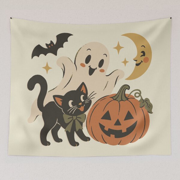 Item preview, Vintage Halloween - Boo designed and sold by luckysolo.