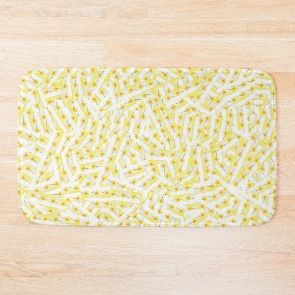Item preview, Yellow and white floral pattern - Product 0025 designed and sold by simplycolours.