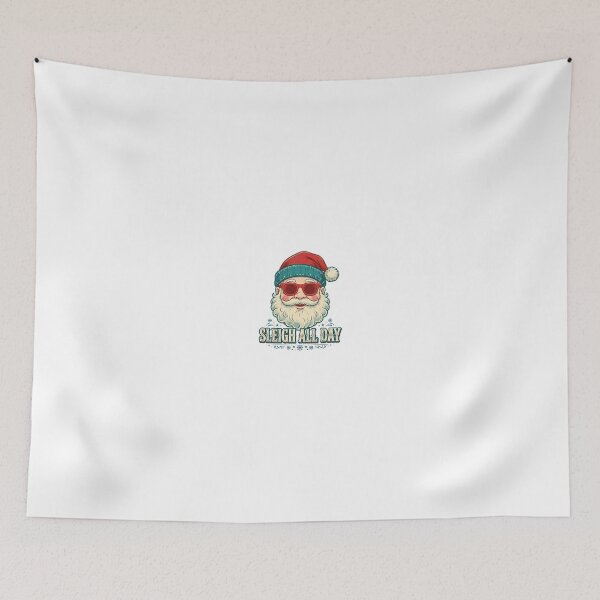 Item preview, Retro Santa Sleigh All Day Funny Christmas designed and sold by TrendyPrntz.