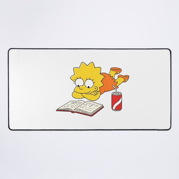 Item preview, Lisa Simpson Reading Book designed and sold by wingoo22.