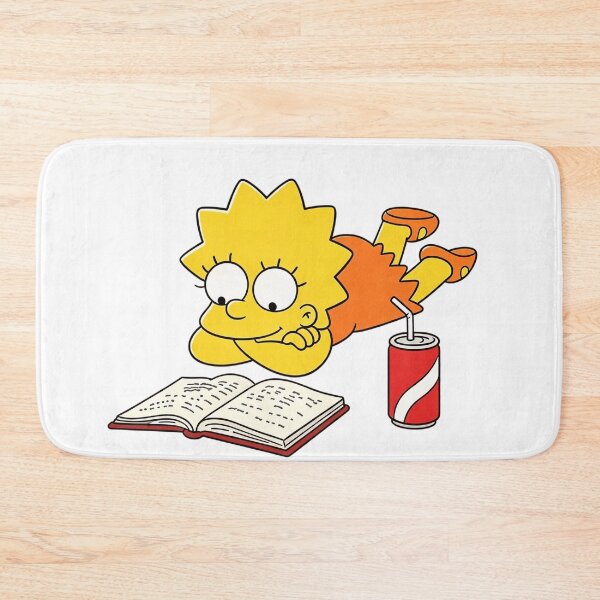 Item preview, Lisa Simpson Reading Book designed and sold by wingoo22.