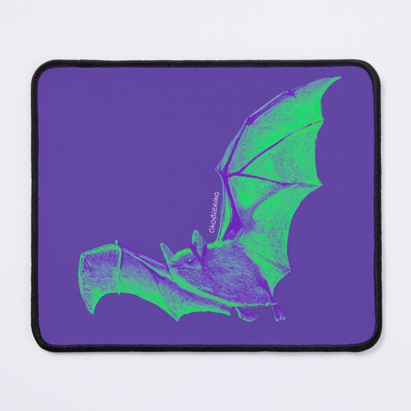 Item preview, Neon Purple and Green Bat designed and sold by ghostieking.