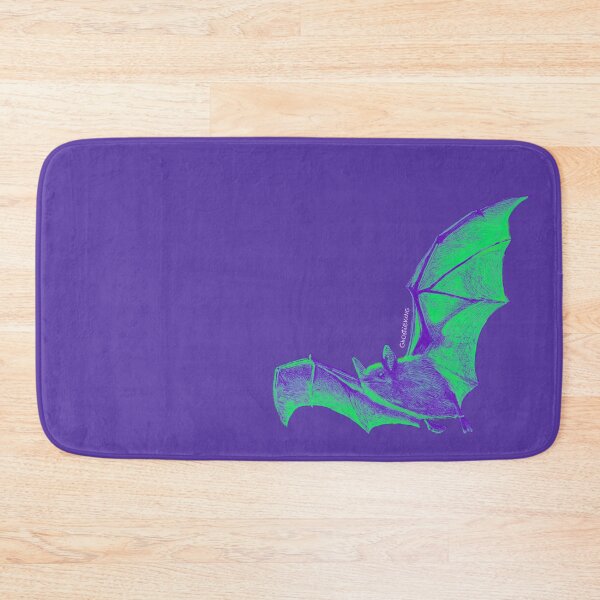 Item preview, Neon Purple and Green Bat designed and sold by ghostieking.