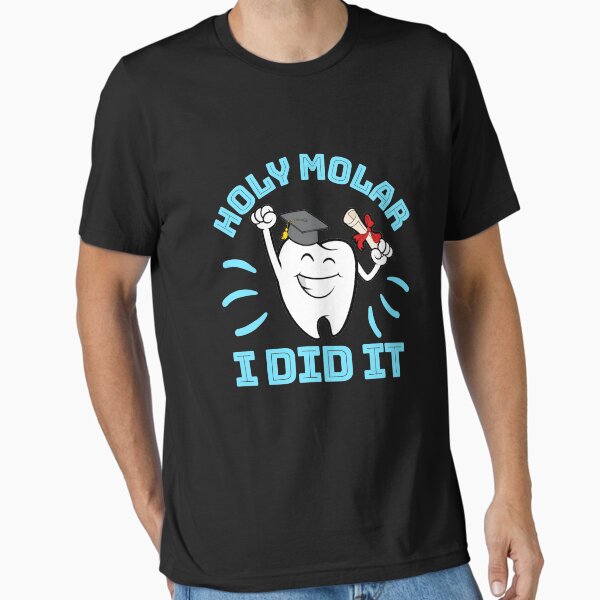 Item preview, Dental School Graduation Hygienist  - Holy Molar I Did It! designed and sold by jaygo.