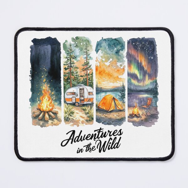 Item preview, Adventure in the Wild Camping Summer designed and sold by KTGim.