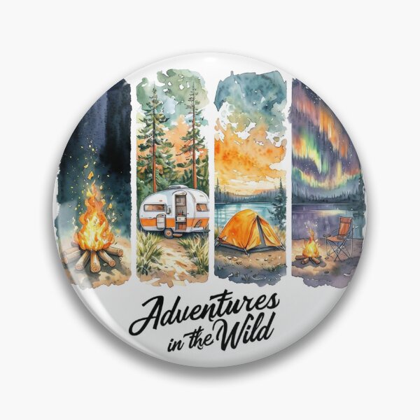 Item preview, Adventure in the Wild Camping Summer designed and sold by KTGim.