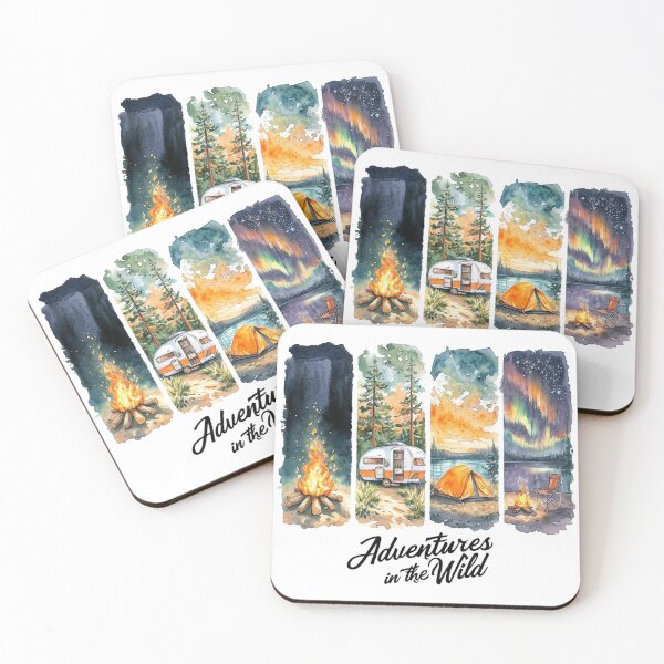 Item preview, Adventure in the Wild Camping Summer designed and sold by KTGim.